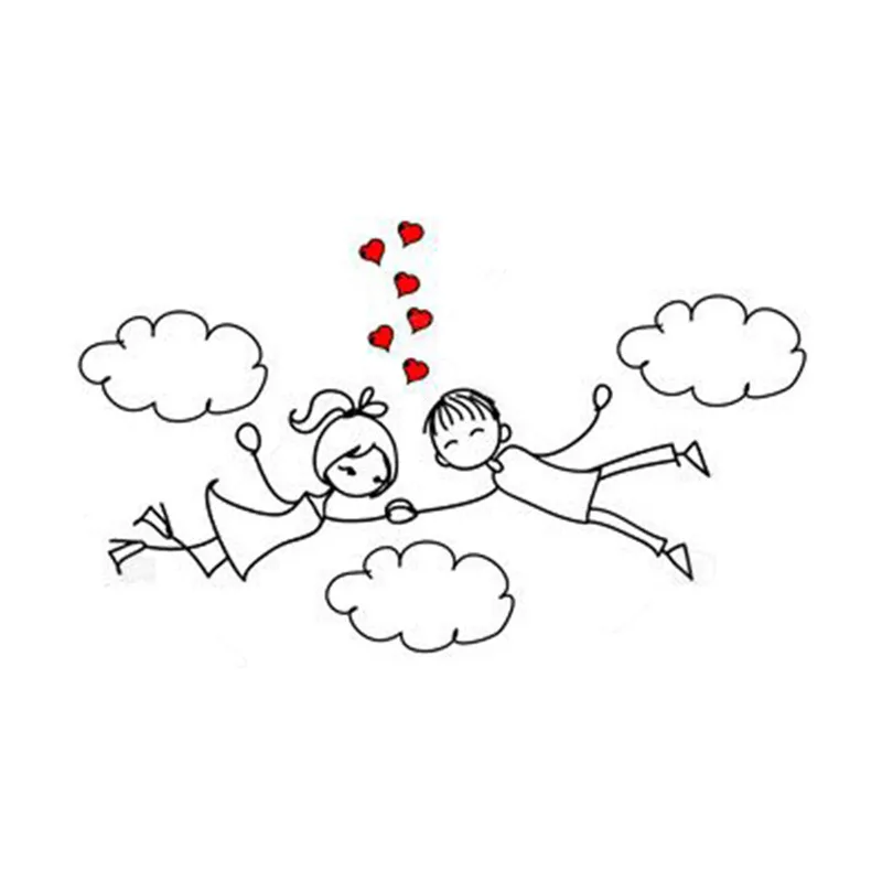 

GJCrafts Fly Boy Girl Cloud Metal Cutting Dies Scrapbooking New 2019 Die Cut Card Making Craft Dies Fustelle Stitch Background