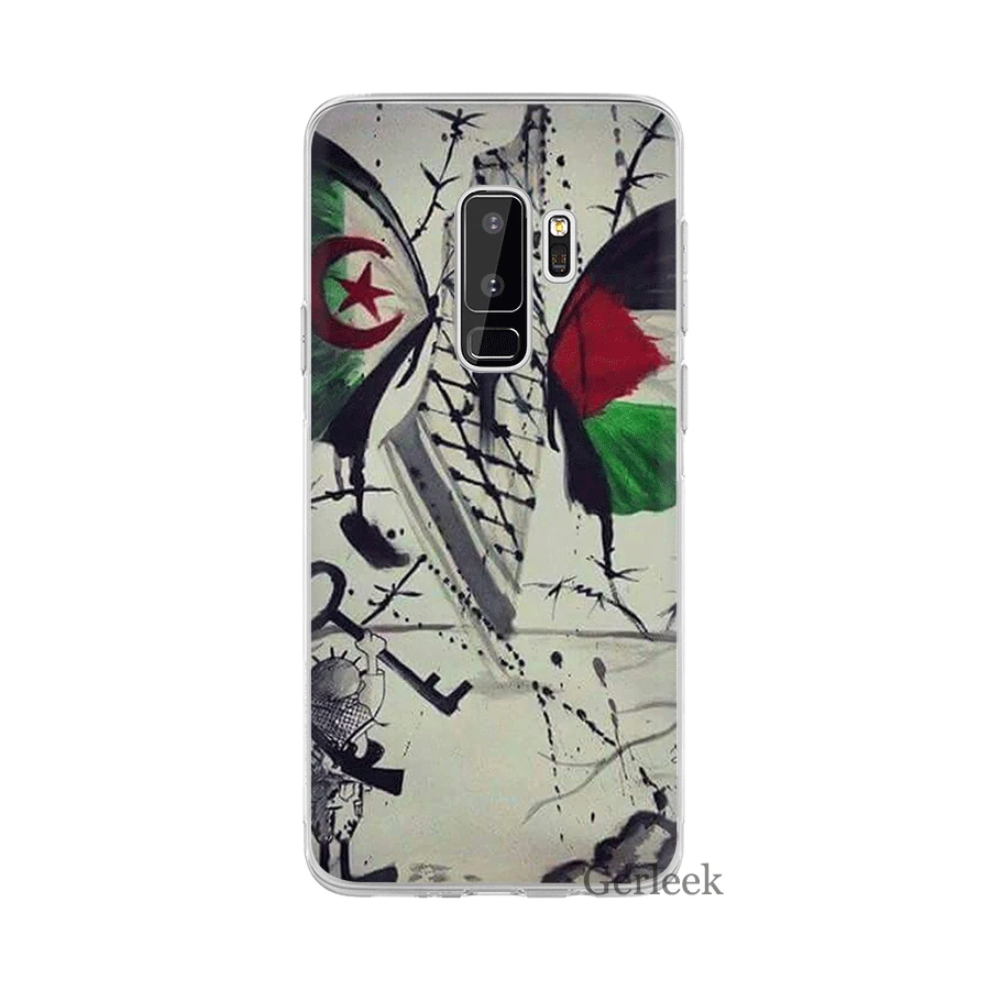 Gerleek Алжир чехол с флагом для Samsung Galaxy J1 J2 J3 J5 J7 J6 Prime защитный чехол|Чехлы-накладки|