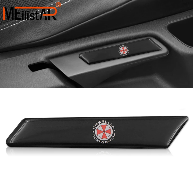 

1PCS Car styling Car 3D badge Emblem Interior Sticker Seat decoration sticker For UMBRELLA CORPORATION logo Accessories