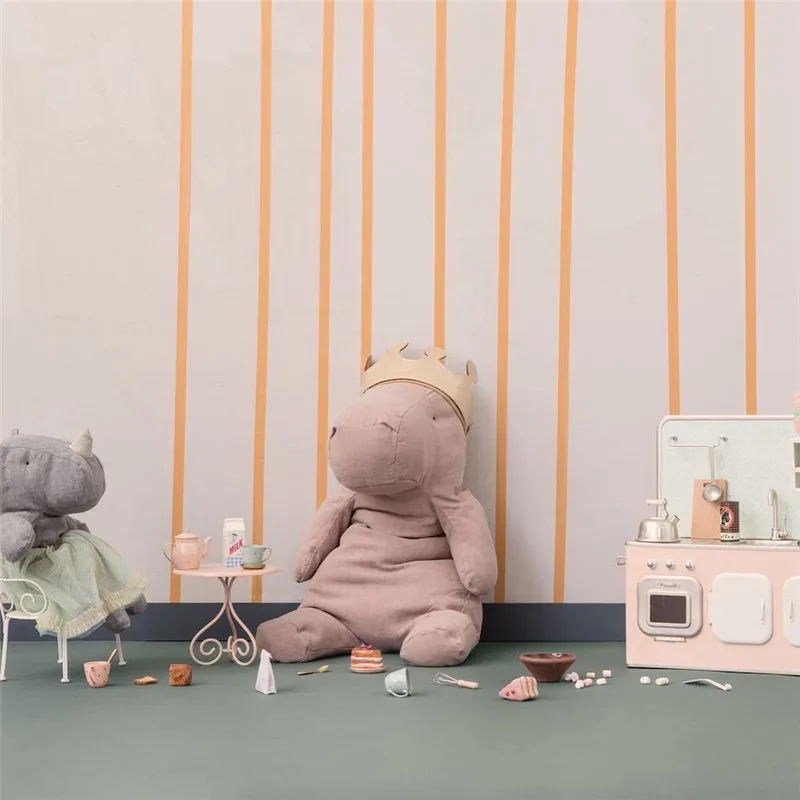 

Cute Comfortable Hippo/Crocodile/Rhino For Baby Room Decorations Pillow