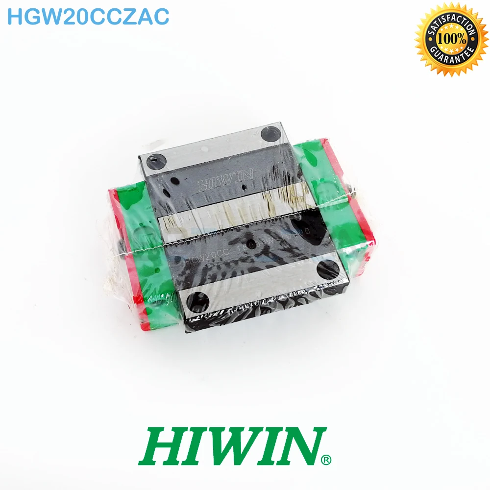 Оригинальная линейная направляющая HIWIN HGR20 2 шт. 750 мм рельса 4 HGW20CC подшипник