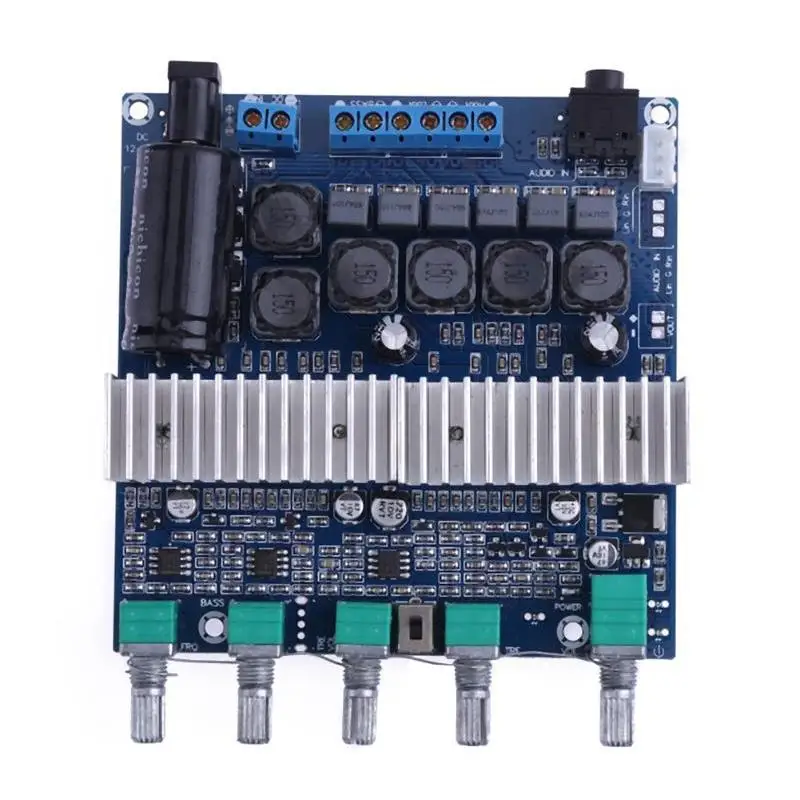 Tpa3116 усилитель сабвуфера доска 2 1 канал высокой мощности Bluetooth 4 аудио Dc12V-24V 2x50 Вт +