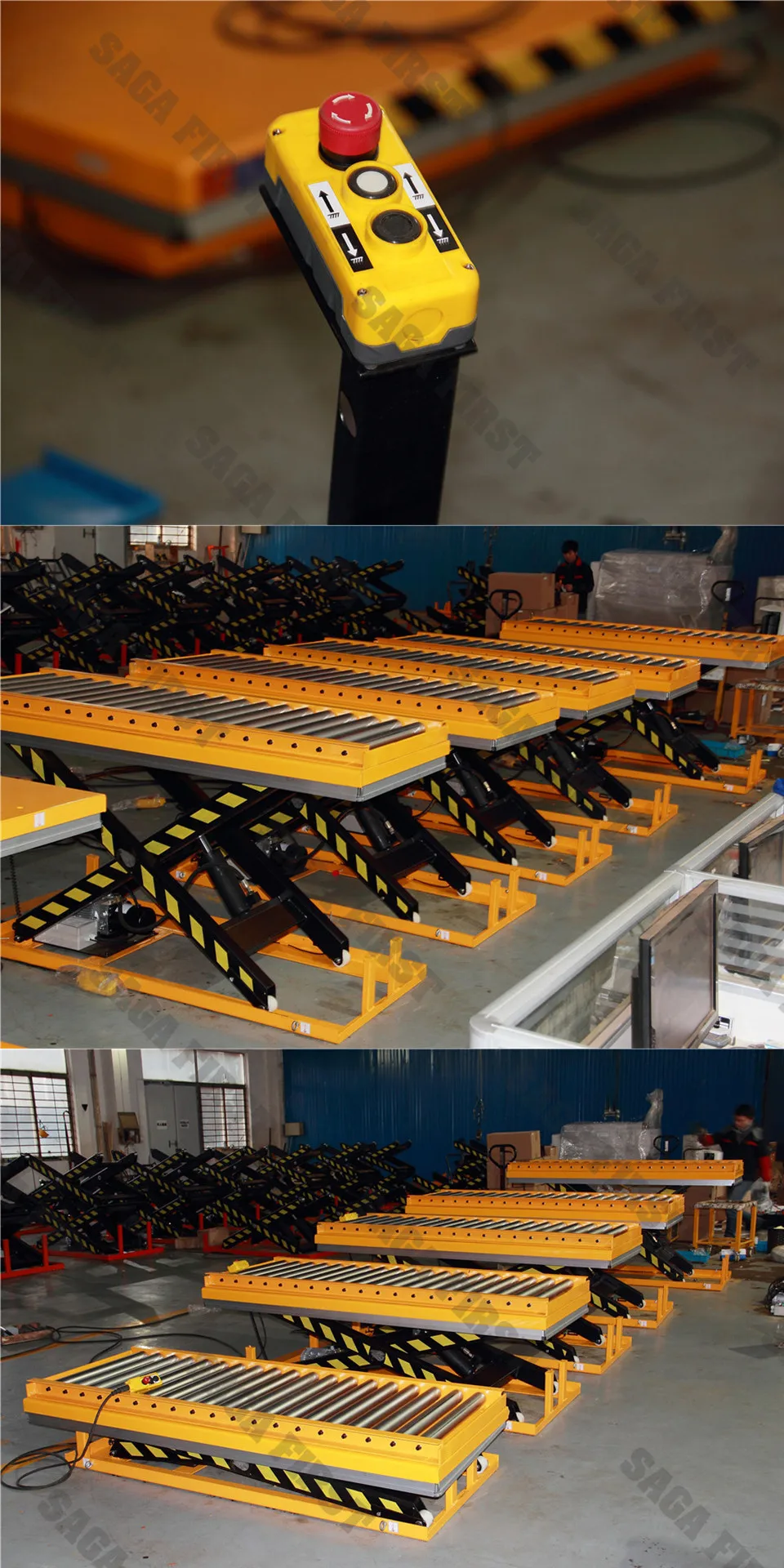 heavy duty roller lift table
