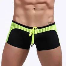 Бренд Плавание Ming Трусики для женщин Для Мужчин's Мужские экзотические боксёры пляжные Шорты лоскутное Купальники для малышек пикантная обувь источники спортивный пляжные Плавание костюм гей Плавание костюмы