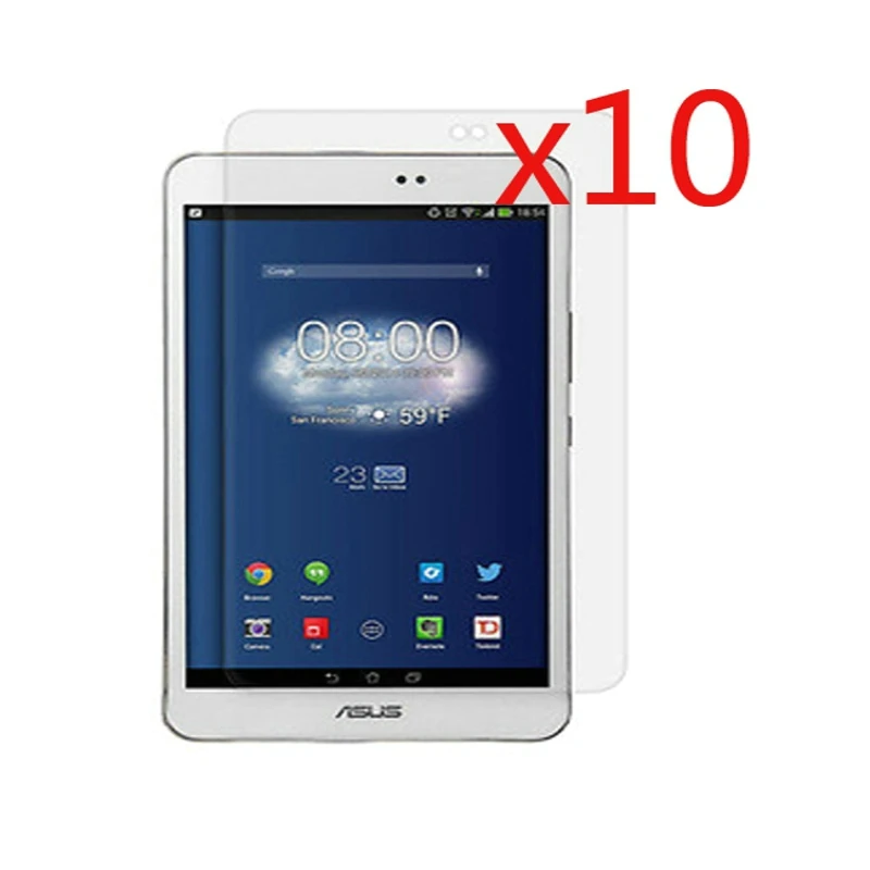 

10pcs/lot LCD Clear Screen Protector Films Protective Film Guards For Asus MEMO Pad 8 ME581 ME581C ME581CL 8" Tablet