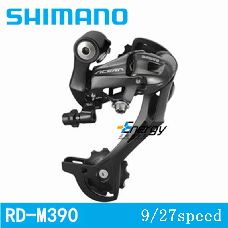شيمانو acera RD-M390 التبديل الخلفية derailleur الدراجة الجبلية دراجة mtb 9*27 سرعة derailleur دراجات أجزاء التوصيل المجاني