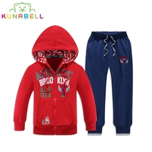Printemps Enfants Vêtements Ensembles Enfants Garçons Sport Costume 2017 Nouveau Coton Casual Sport Survêtements En Bas Âge Sportswear Vêtements Pour L’école