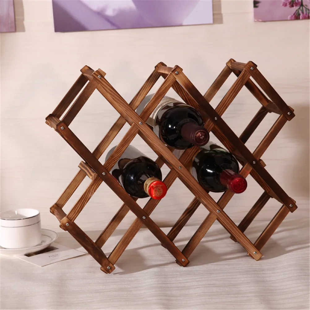 Drink Bottle Holders Kitchen Holder Organizer Bottle Wine Exhibition
