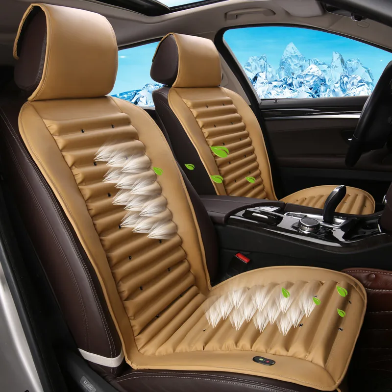 

Built-In Fan Cushion Air Circulation Ventilation Car Seat Cover For Land Rover Discovery 3/4 freelander 2 Sport Range