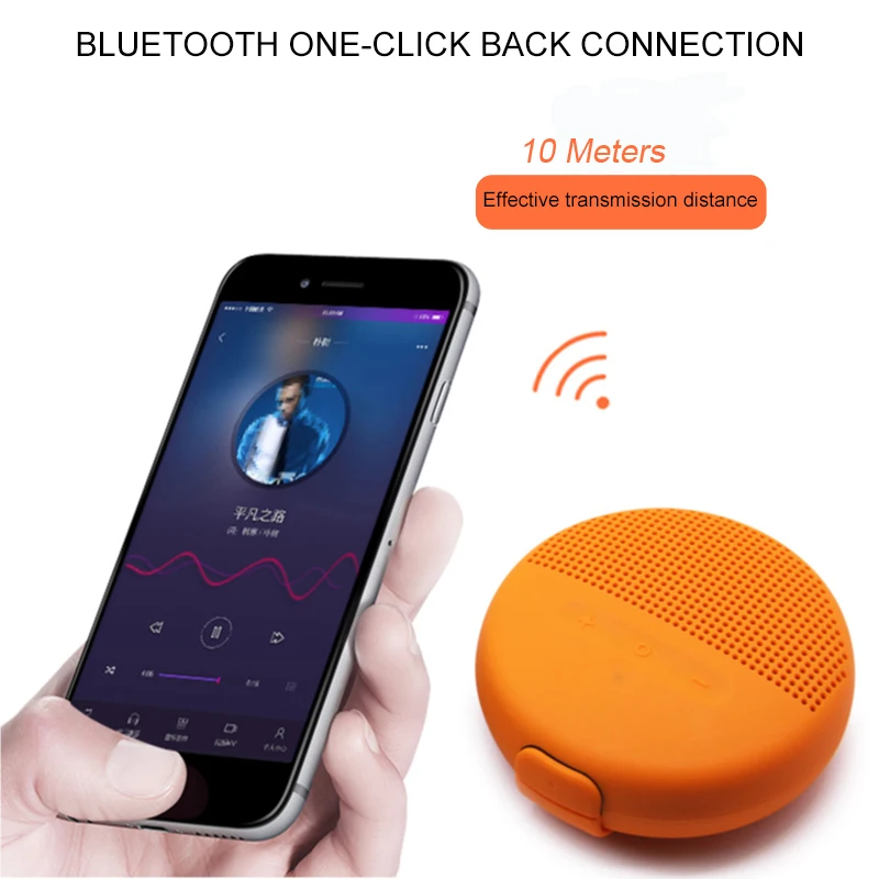 Портативная простая bluetooth колонка IPX7 водонепроницаемая hi fi стереозвук Bluetooth V4.1