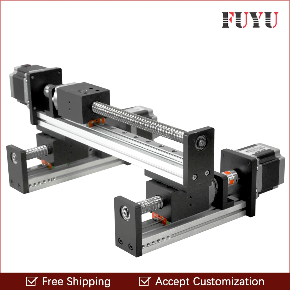300*300*300mm Ball screw linear rail guide slide module table actuator