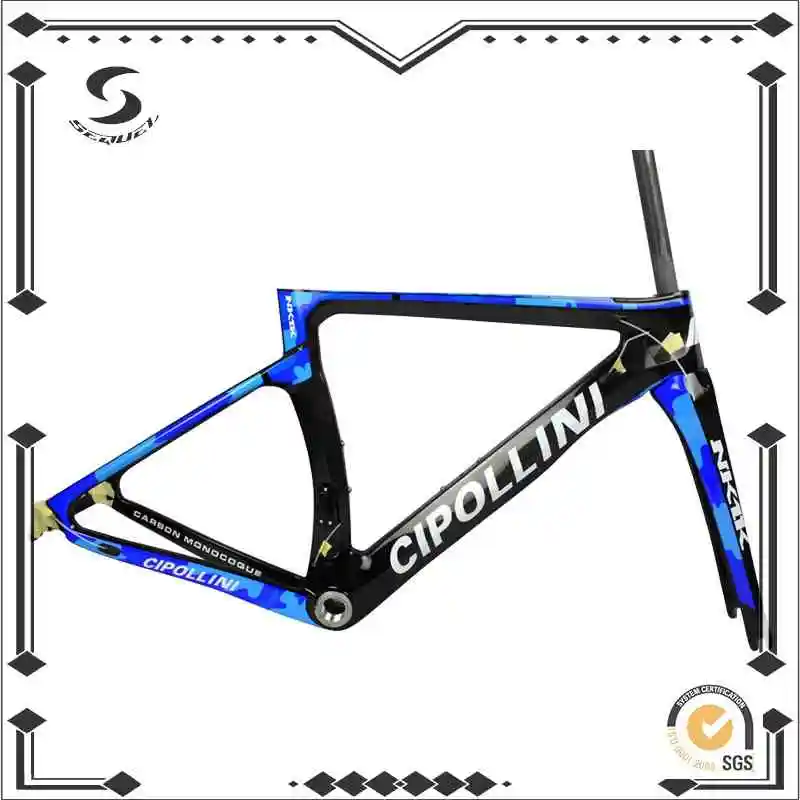 

Cipollini NK-8 carbon bike frame black and blue Road bicycle frame,more than 10 colors carbon bike accessories free shipping