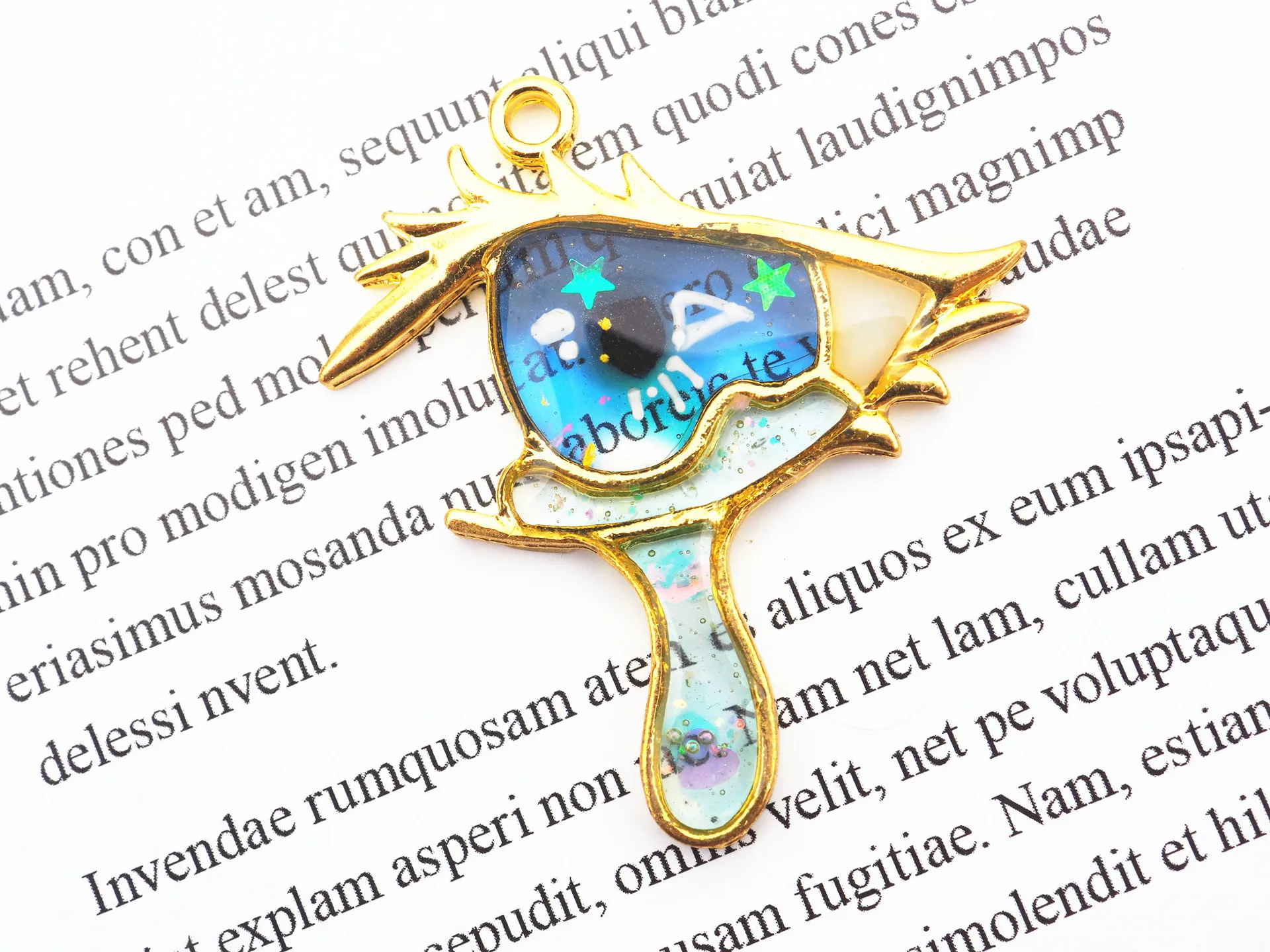 5pcs/lot Tears Metal Hollow Frame Tears Crystal Epoxy UV Resin Alloy Bezel Jewelry Findings