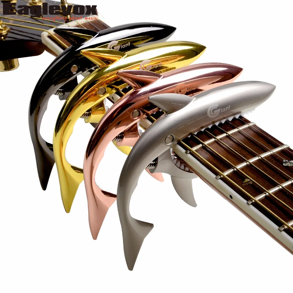 HEALLILY Ukulele Capo Clamp Guitar Capo Cambio Rápido Partes de Guitarra Accesorios para Guitarra Acústica Guitarra Eléctrica Ukelele Bajo Banjo Mandolina 