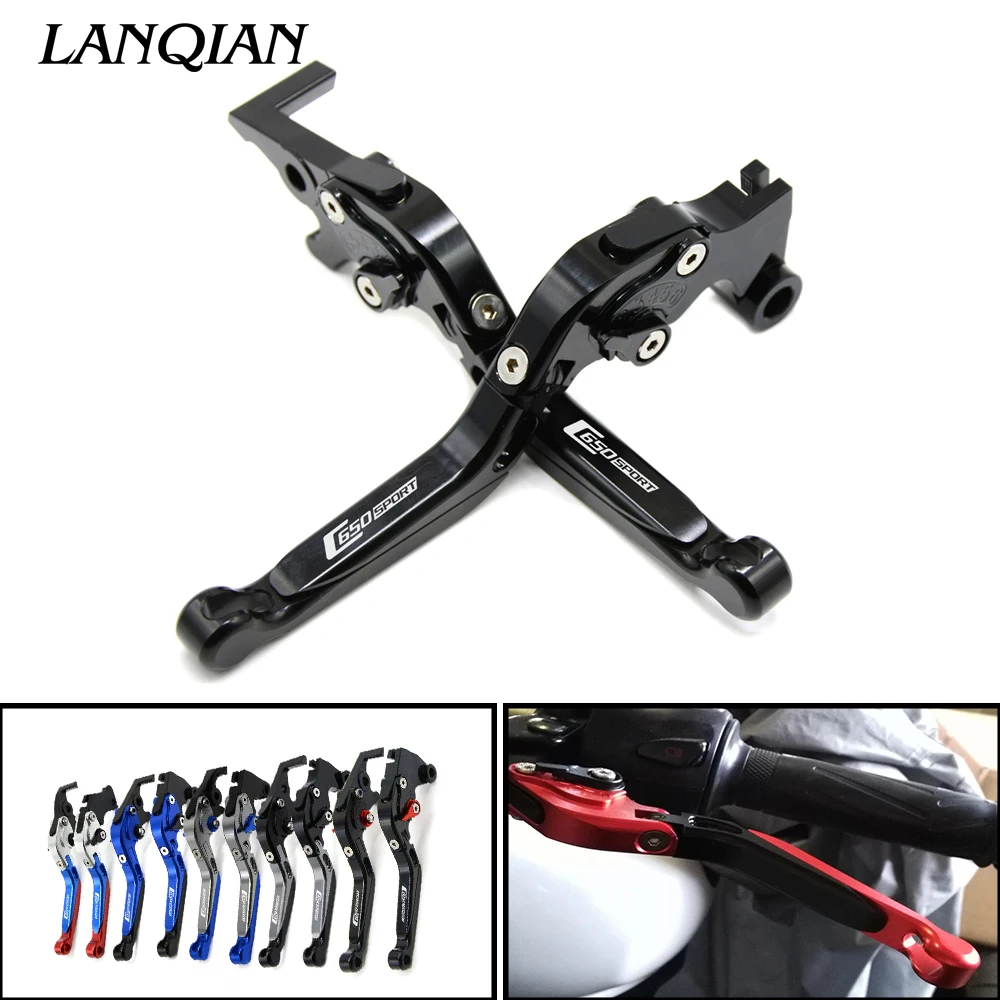 Para BMW C650Sport C650 Sport C 650 Sport 2015 2016 2017 frenos de moto CNC ajustable motocicleta freno embrague palancas mango
