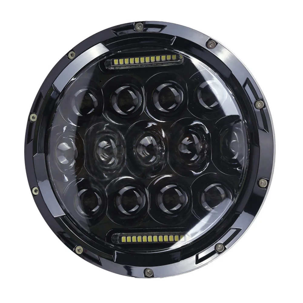 7 дюймовый круглый светодиодный головной светильник Ангел EyesTurn сигнальный светильник для Hummer головной светильник s для Jeep Wrangler JK по низкой цене для Lada Niva Suzuki Самурай