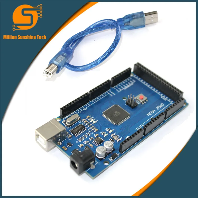 

MEGA2560 Mega 2560 R3 REV3 ATmega2560-16AU CH340G Board for Arduino with USB line