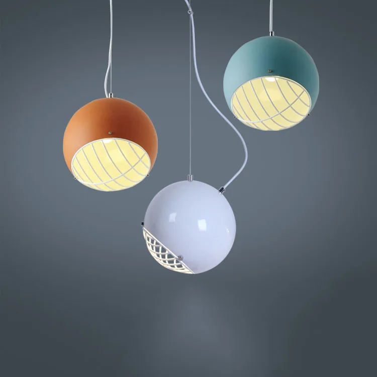 Modern Baseball Pendant Light Hanging Contemporary Pendant Lamp Creative Ball Pendant Lighting Fixture For Home Restaurant (4)