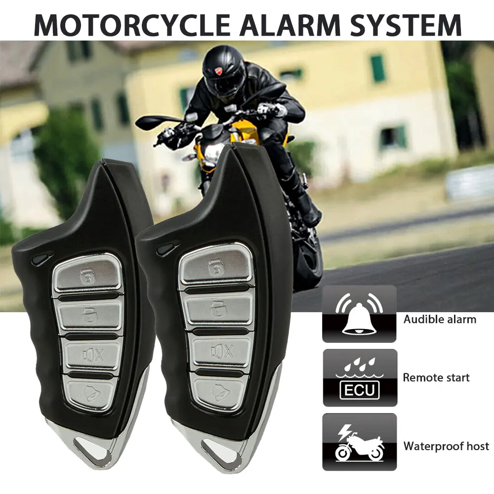 Motorcycle Security Alarm System Detecting Anti hijacking Motorbike