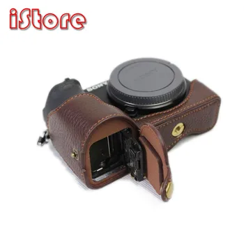 

Leather base For SONY ILCE-6500 A6500 α6500 Leather Camera Base Fuselage protection Shell
