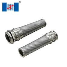 10 шт./партия M12* 1,5 3-6,5 мм антигибочный спиральный тип металлическое уплотнение кабеля никелевая латунная гирлянда для прожектора