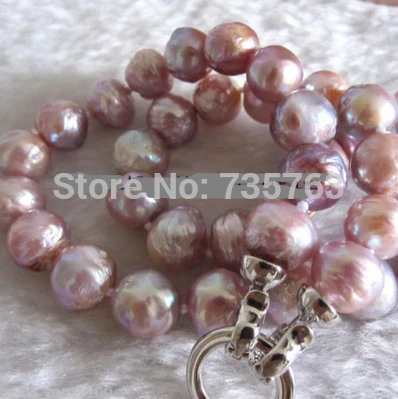 

HOT 0015418 Lavender Kasumi Freshwater Pearl Necklace Jewelry A+