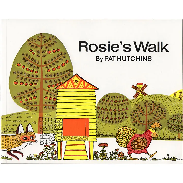RosiesWalkbyPATHUTCHINSClassicpicturebookEnglishreadingbookkidschildrenearly