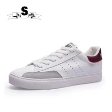 Originals Мужская обувь Скейтбординг Платформа Полосатый из искусственной кожи Классические хлопковые Для мужчин Повседневное на шнуровке белые туфли кроссовки tm0061