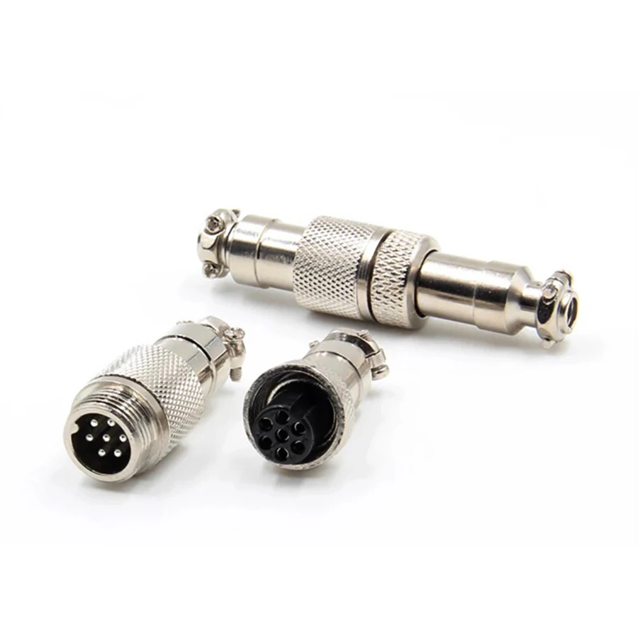 EClyxun 1 комплект GX12 XLR 2 3 4 5 6 7 контактный стыковочный разъем штекер гнездо 12 мм