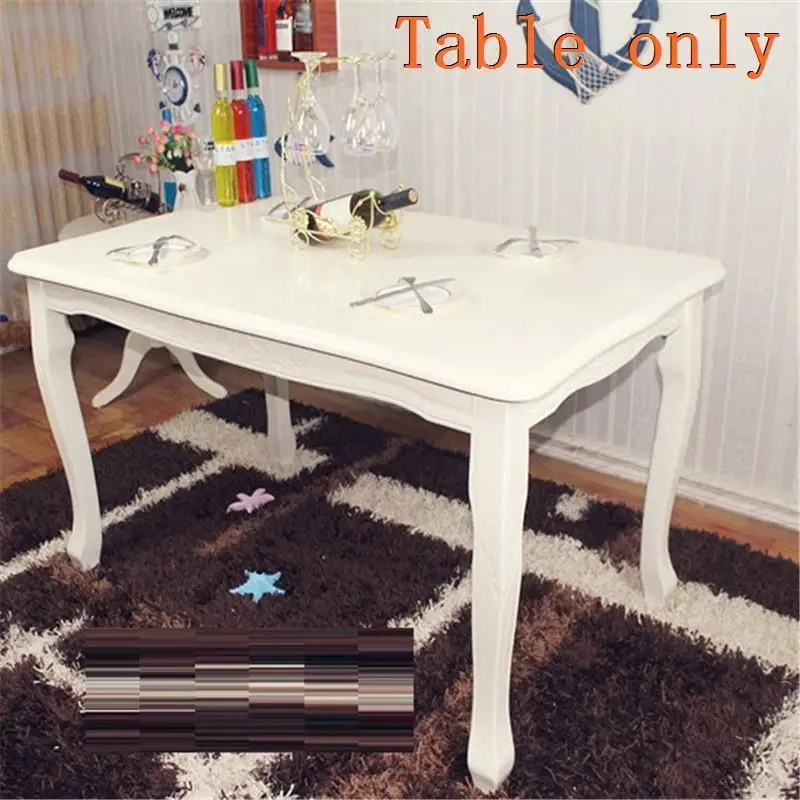 Mueble обеденный набор Marmol Tafel Esstisch Tavolo Da Pranzo, деревянный обеденный стол в европейском стиле - Цвет: MODEL I