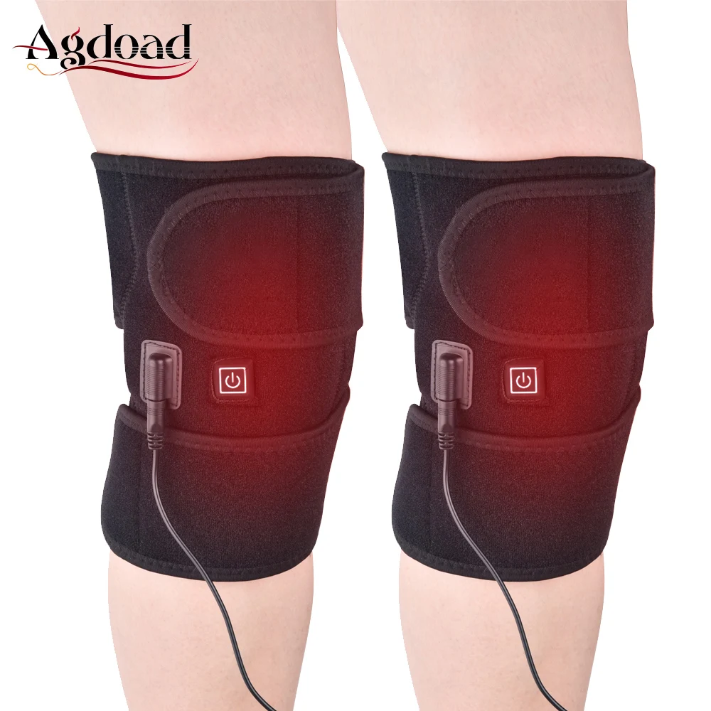 Skup 1 para zapalenie stawów wsparcie kolana Brace z podgrzewaną wodą stawu kolanowego leczenie kolana urządzenie do fizjoterapii na kolano ulgę w bólu