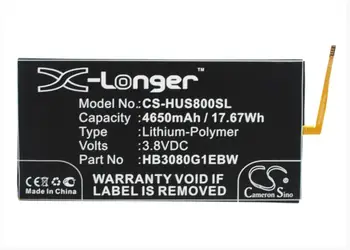 

Cameron Sino 4650mAh battery for HUAWEI EE Eagle 4G LTE Honor S8-701u S8-701W Mediapad M1 8.0 T1 9.6 S8-301L S8-301U
