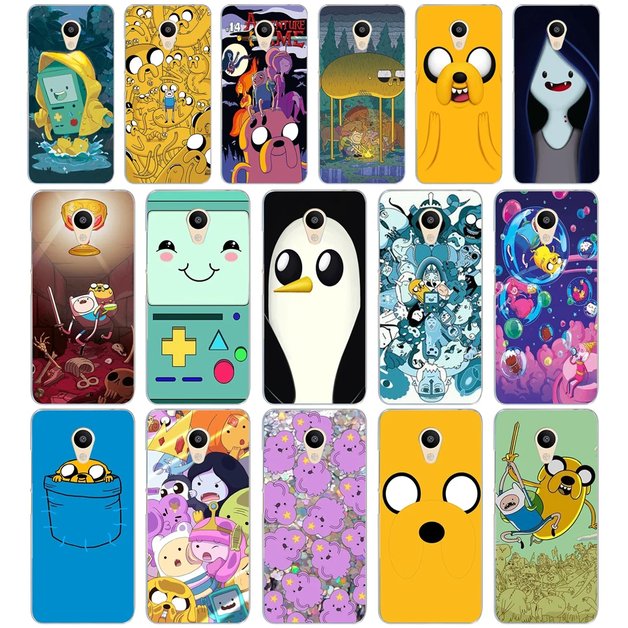 

02D adventure time cute Beemo BMO Jake Finn Lumpy Hard Cover Case for Meizu M2 M3S M3 M3S M5S Mini M3 note M5 M6 M6 note U10 U20