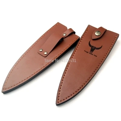 1 шт. ножны из воловьей кожи для ножа набор ножей с головой рыбы нож