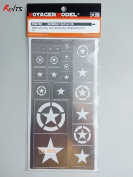 

RealTS Voyager 1:35 WWII US Army Tank Stenciling Templates Type 1 PEA136