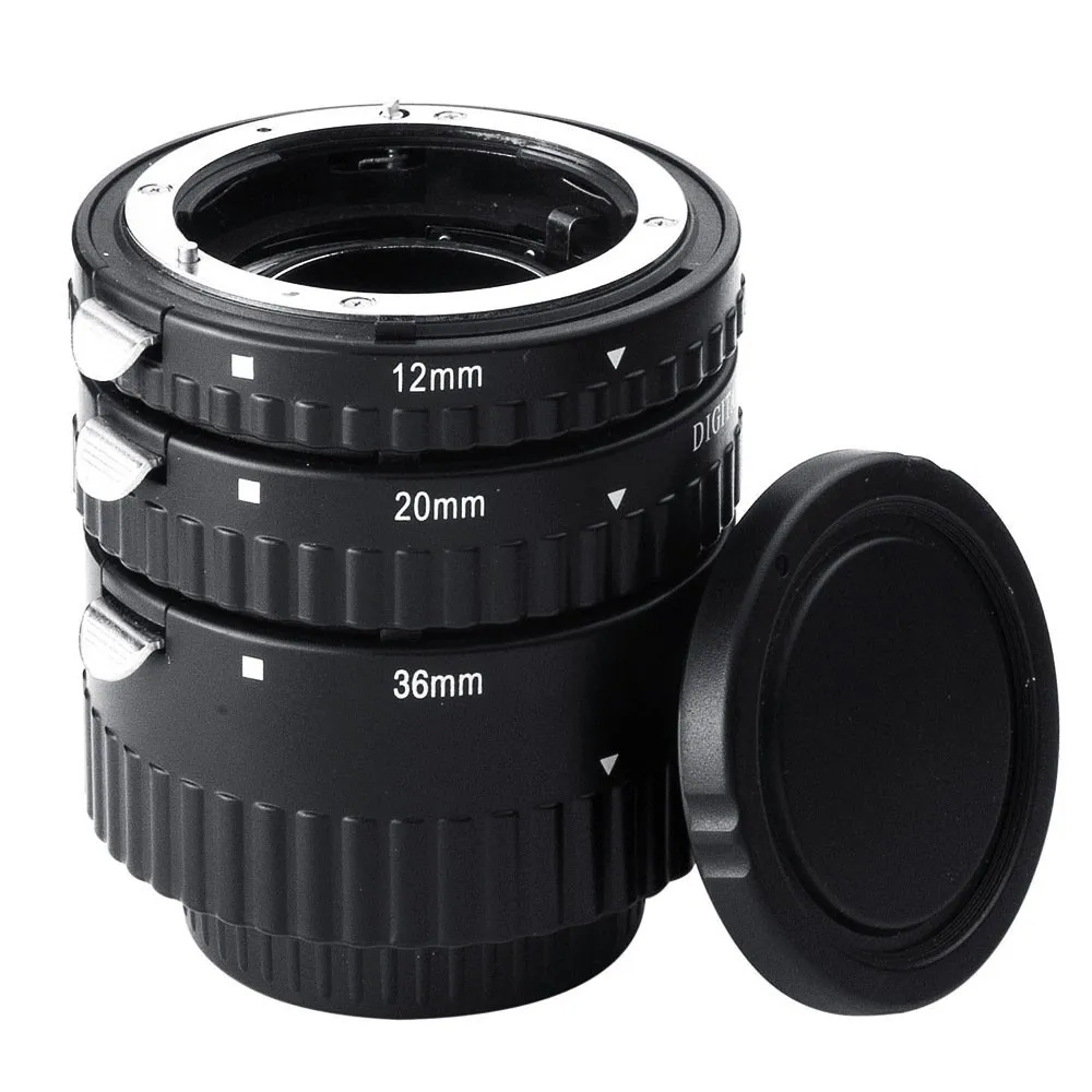 Tubo Di Prolunga Macro Per Nikon - Set 12mm, 20mm, 36mm Per Foto Ravvicinate - Foto 6