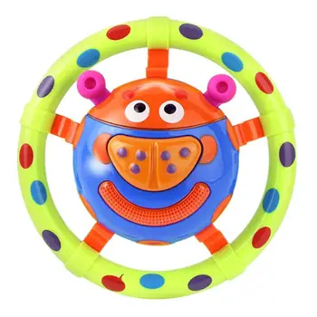

Newborn Baby Small Beetle Sounder Toys Infant Handheld Music Rattle Bell Kids Hearing Grip Ability Training Toy Education Toys