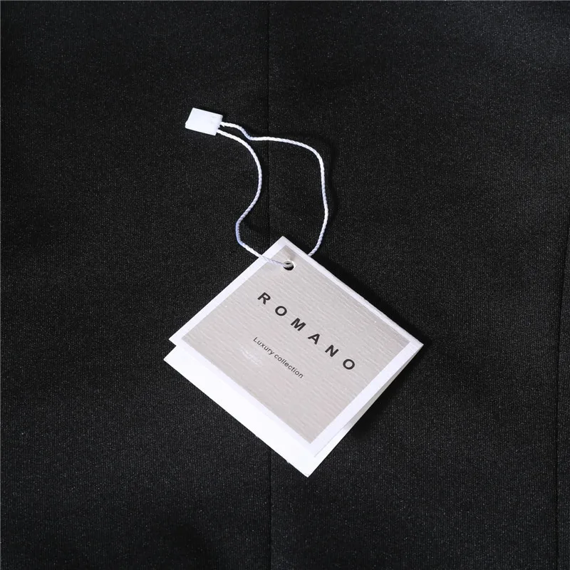 

Clothing Hangtag Labels Wholesale Custom Printed Brand Name Logo Hang Swing Paper Tags with String VK324