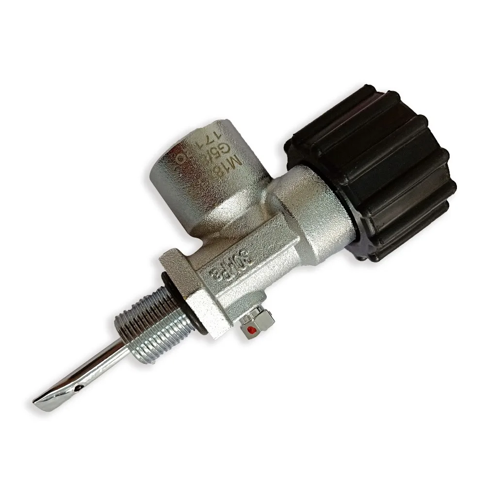 AC910 Carbon Fiber Cylinder Valve PCP Paintball Tank 30Mpa 4500psi Din Valve ON/OFF M18*1.5 Male