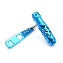 SANLIKE авиации алюминий Baitcasting Рыбалка Катушка перекидная рукоятка Адреналин отверстие 8*8 мм для Shimano троллинговая катушка TIAGRA TORSA TYRNOS