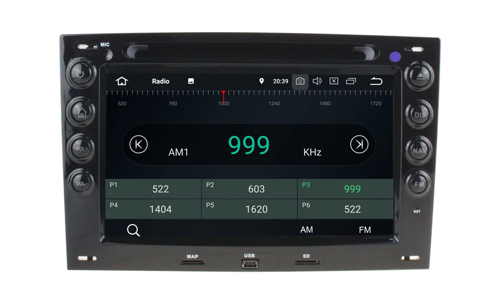 Best Android 8.1 Car DVD Player GPS for Renault Megane2 Megane 2 2006-2010 with wifi Bluetooth Stereo Radio 18