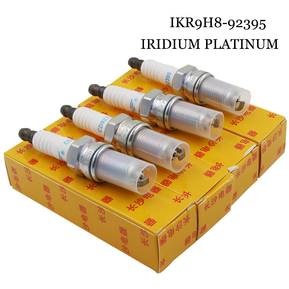 DS IKR9H8 92395 Iridium супер платиновая Свеча зажигания автомобильные свечи для Fiat
