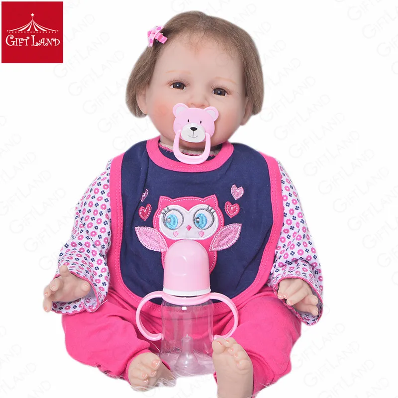 

Reborn Baby Doll Latest New Silicone Reborn Boneca Realista Fashion Baby Dolls For Princess Children Birthday Gift Bebes Reborn