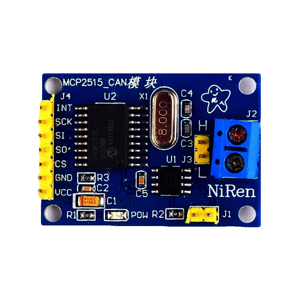 MCP2515 CAN Bus Mini Module TJA1050 Transceiver 5V for Arduino Raspberry Pi 5