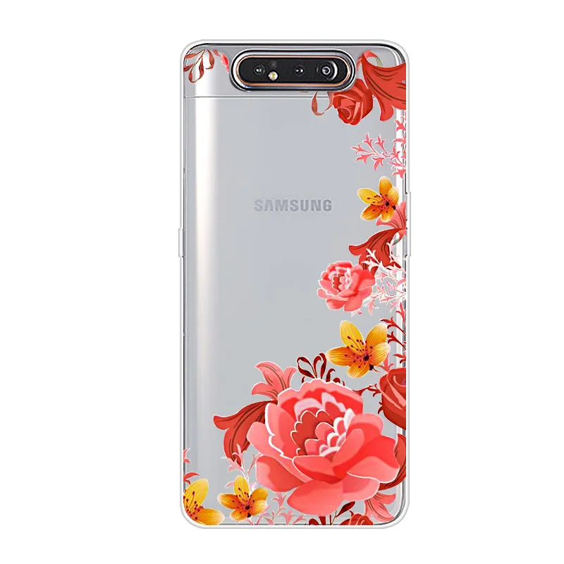 Силиконовый чехол с рисунком для samsung A80, мягкий чехол из ТПУ для samsung Galaxy A80 A 80 A805 SM-A805F A805F, чехол s Capa - Цвет: 37