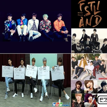 

FT Island Posters Clear Image Wall Stickers Home Decoration Good Quality Prints White Coated Paper HOME ART Brand MU11