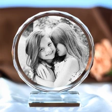 DIY Customized Crystal Photo Album Scrapbook Anniversary Wedding Picture Stickup for Decoration Birthday Gifts