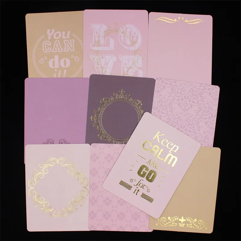 

10pcs 3*4inch Double-side Printed Dream Paper Pocket Cards for Scrapbooking DIY Projects/Photo Album/Card Making Crafts