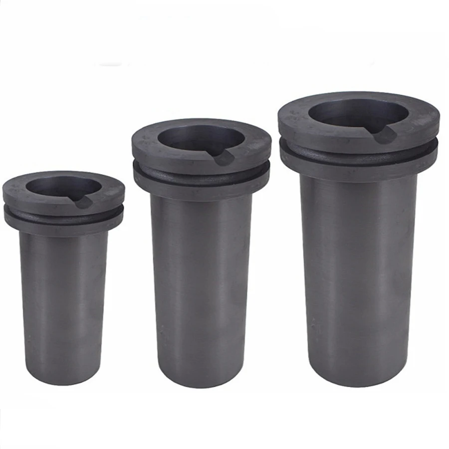 

High-purity Melting Graphite Crucible Capacity 1kg/2kg/3kg Gold Silver Scrap Furnace Casting Mould