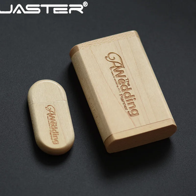 JASTER(более 10 шт. бесплатный логотип) Деревянный usb+ коробка usb флэш-накопитель 4 ГБ 8 ГБ 16 ГБ 32 ГБ 64 Гб карта памяти фотографии подарки